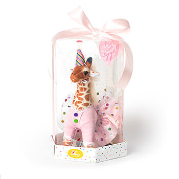Игрушка мягкая «Жираф Няша» в подарочной коробке 3+, I Love to Рlay, 34 см, Россия