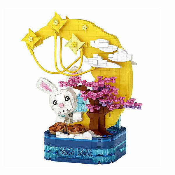 Конструктор LOZ 1230_MK Конструктор Лунный кролик