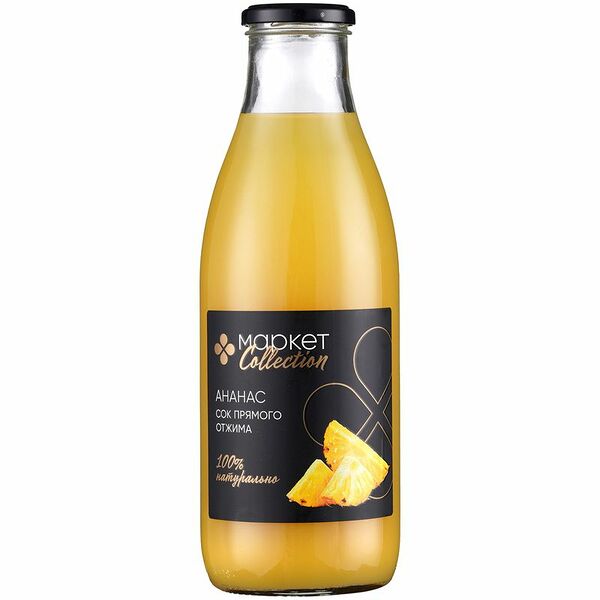 Сок ананасовый неосветленный Market Collection