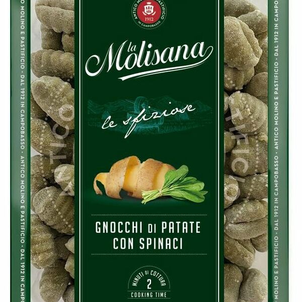 Картофельные ньокки La Molisan клёцки со шпинатом