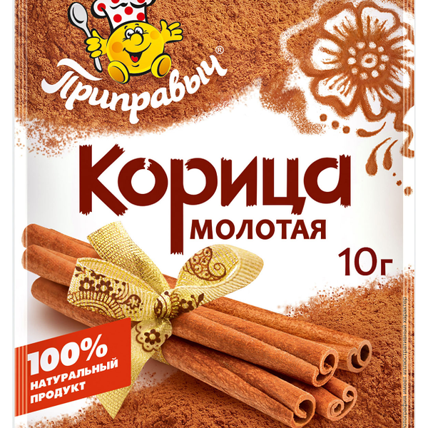 Корица молотая Приправыч, 10 г