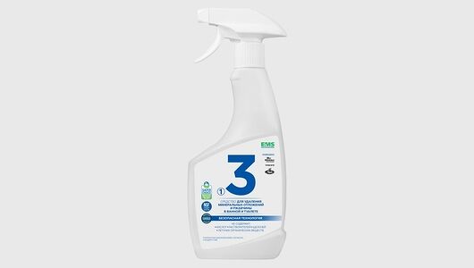 Средство для очистки душевых кабин и сантехники от кальция EMS 500 мл