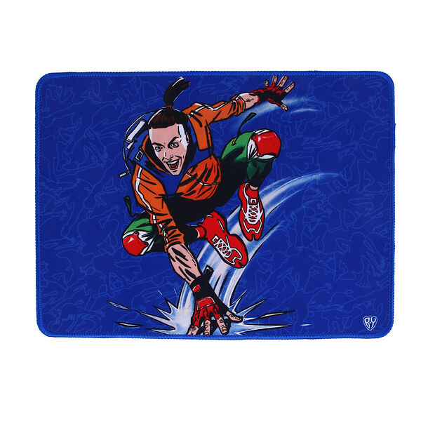 By коврик игровой, 360x260x2.5мм, с рисунком, полиэстер, каучук, конёк