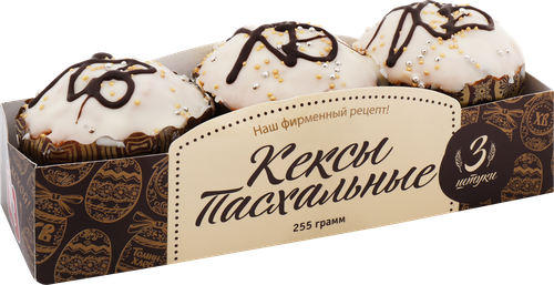 

Кексы Томин хлеб Пасхальные 3x85 г