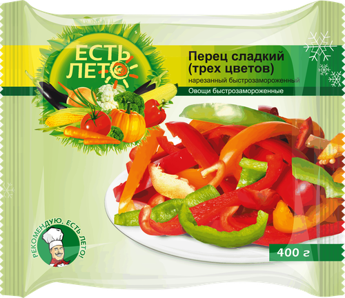 

Перец сладкий замороженный ЕСТЬ ЛЕТО, 400г