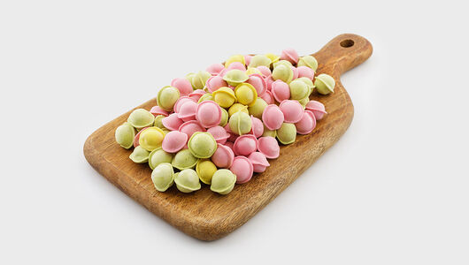 Пельмени микро с индейкой цветные(Продукт замороженный)