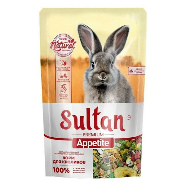 Корм для кроликов Премиум Sultan Appetite