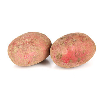 Картофель красный мытый, вес 