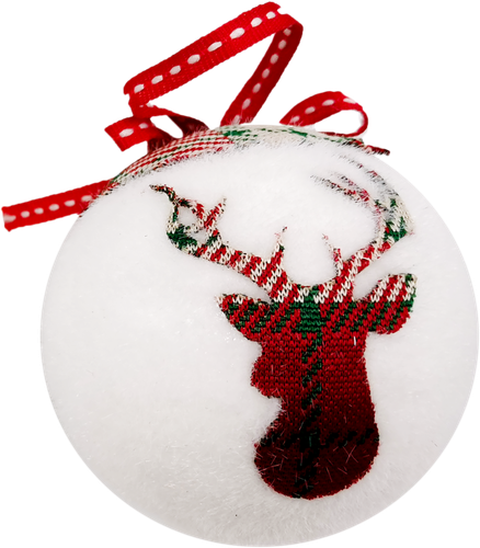 

Набор елочных шаров HOMECLUB Олени/Лоси d=8см, пенопласт, 4шт, в ассортименте