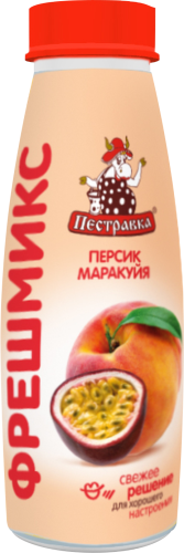 

Сывороточный напиток Пестравка Персик-маракуйя, 270 мл