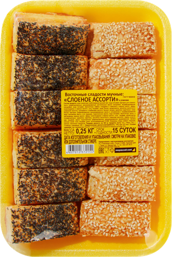

Печенье слоеное ПОКРОВСКИЙ ХЛЕБ Ассорти, 250г