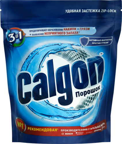 

Порошок Calgon 3в1 для смягчения воды и предотвращения образования накипи 400 г