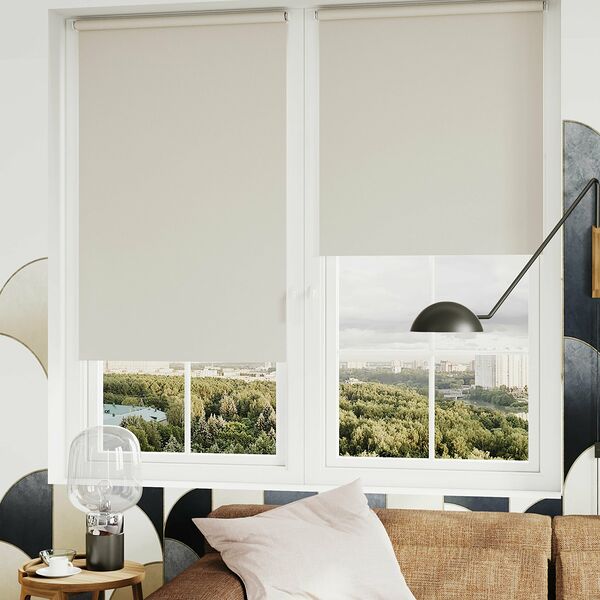 Рулонная штора Legrand Лестер 100x175 см, светло-серый