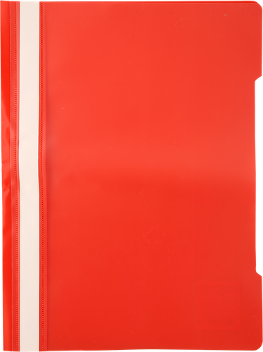 Папка-скоросшиватель 365 ДНЕЙ А4, с прозрачным верхним листом, цветная