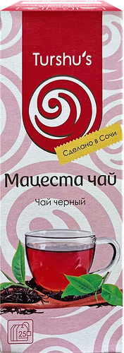 Чай черный МАЦЕСТА ЧАЙ Высокогорный, 25пак