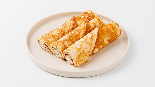 Омлет с курицей и сыром