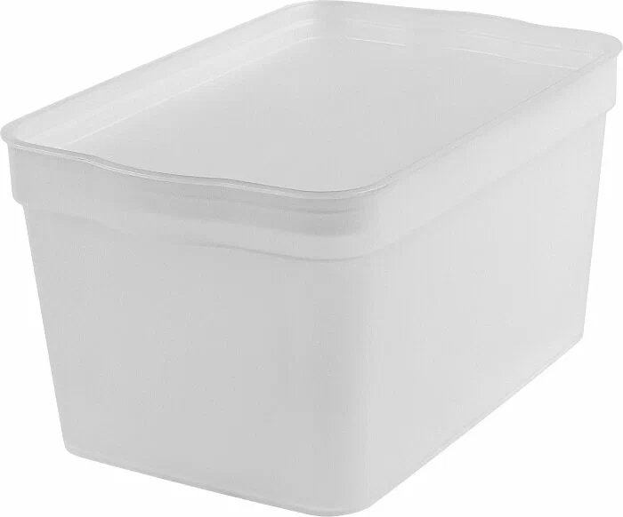 

Ящик для хранения Keeplex Trendy 2,3 л 21,1х14,1х11 см матовый кристалл