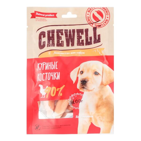 Лакомство для щенков Куриные косточки