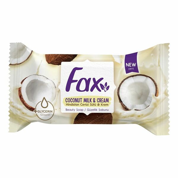 Туалетное мыло Fax Coconut Milk & Cream 75 г