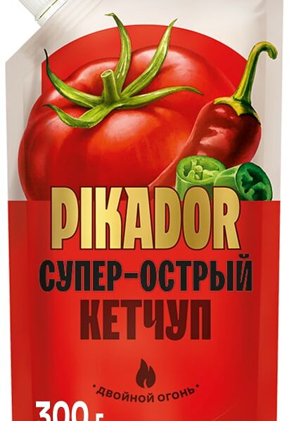 Кетчуп Pikador супер-острый 300г