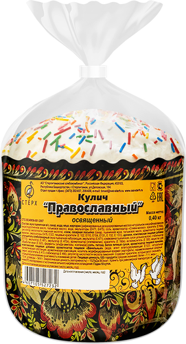 

Кулич СТЕРХ Православный, 400г