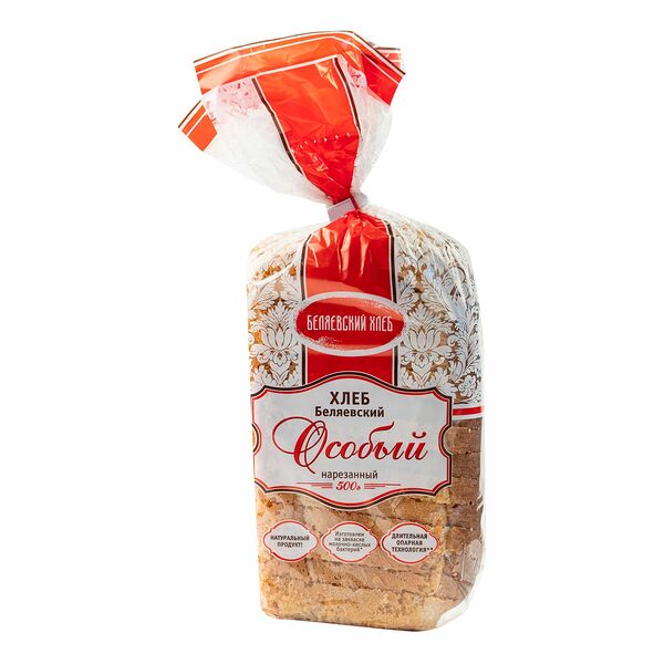 Хлеб Беляевский Хлеб Особый нарезка  