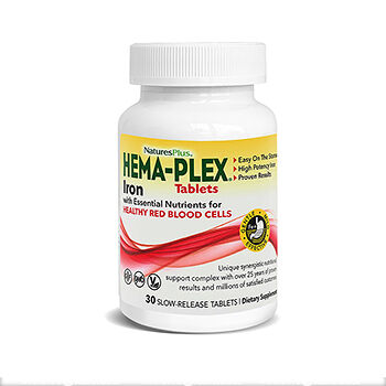 NaturesPlus Hema-Plex, 30 таблеток
