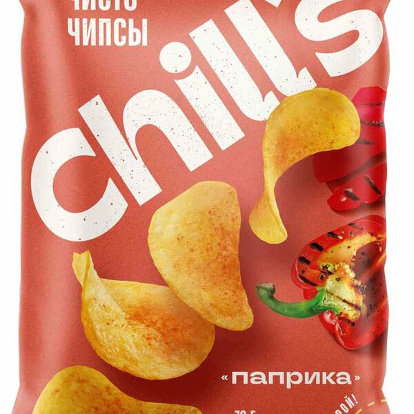 Чипсы картофельные Chill's Паприка