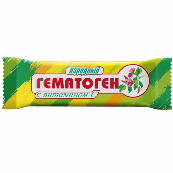 Гематоген Народный с витамином С 40 г