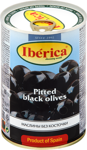 

Маслины Iberica без косточки 420г