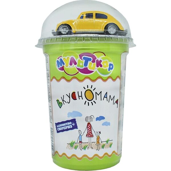 Шарики Мультикар кукурузные в глазури с игрушкой