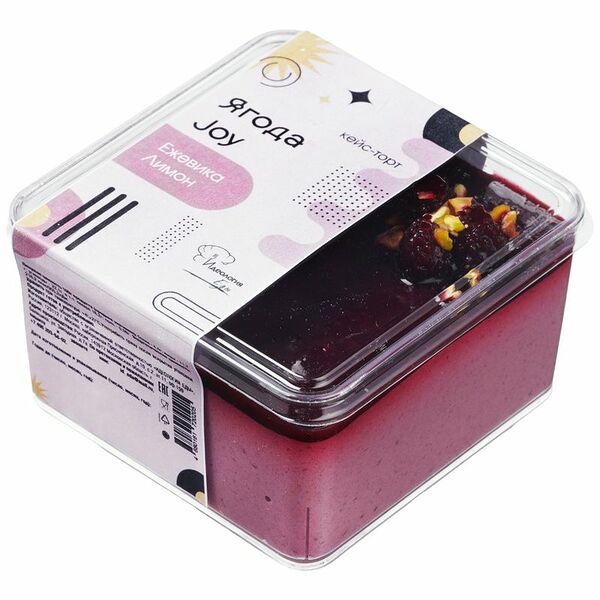 Кейс-торт Ягода Joy с ежевикой и лимоном