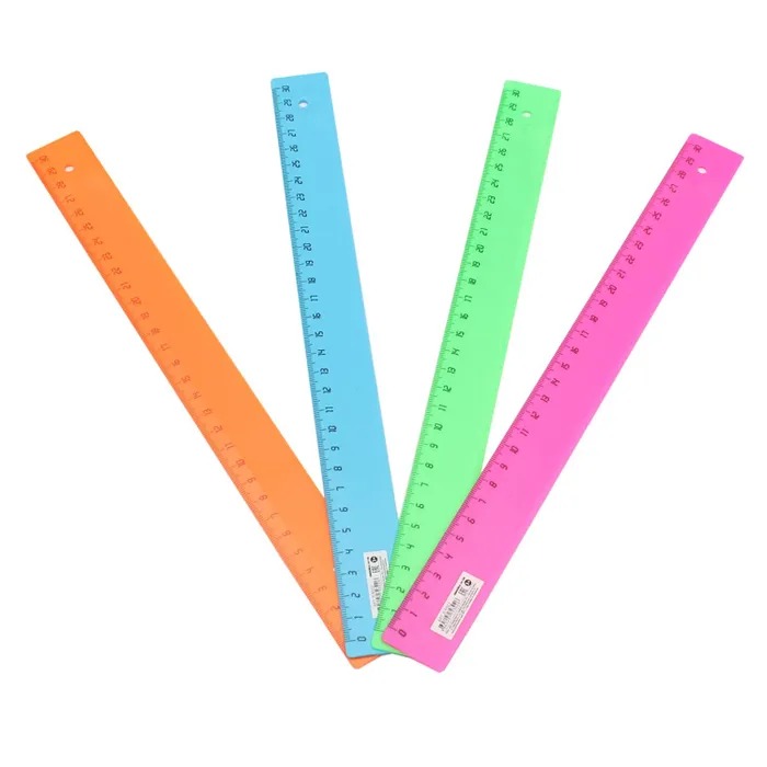 

Линейки Prof-Press 30 см, 1 шт., в ассортименте