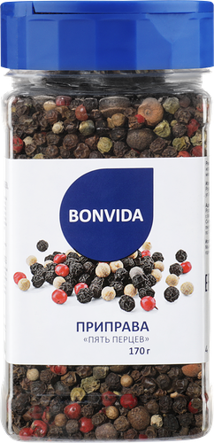 Приправа BONVIDA смесь Пять перцев