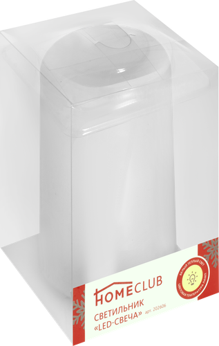 

Светильник HOMECLUB LED-свеча, теплый белый, на батарейках