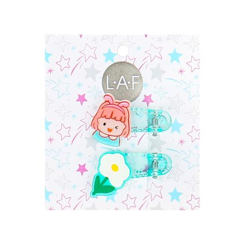 Заколка зажим LAF Цветок YB3080810HO 2шт