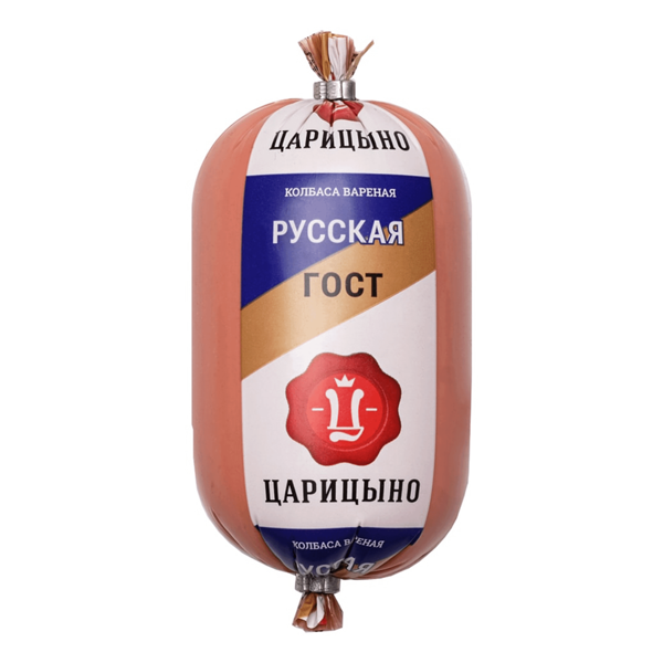 Колбаса вареная Царицыно Русская ГОСТ 400 г