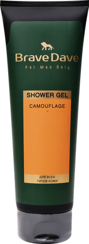 

Гель для душа мужской Brave Dave Camouflage 250 мл