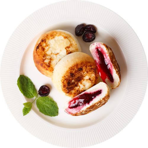 

Сырники ЛЕНТА FRESH с вишневой начинкой, 100г