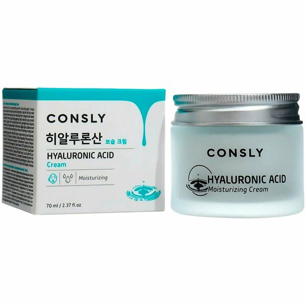 Крем для лица увлажняющий с гиалуроновой кислотой ТМ Consly (Консли)