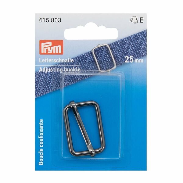 Застежка-пряжка 25мм, цв.оружейн.металл 1шт Prym