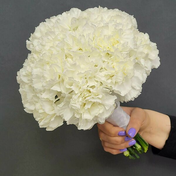 Свадебный букет из диантусов