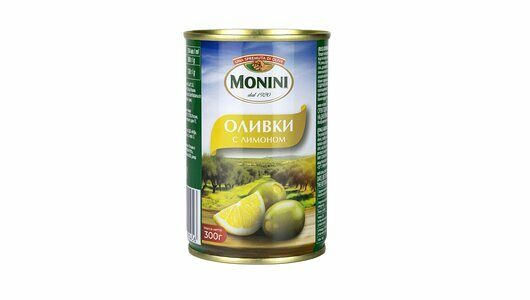 Оливки Monini с лимоном 300 г