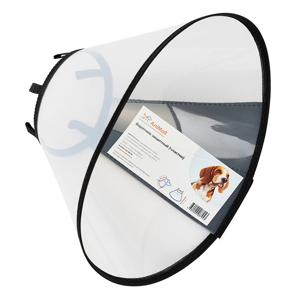 Воротник защитный для животных ANIMALL на липучке 35см