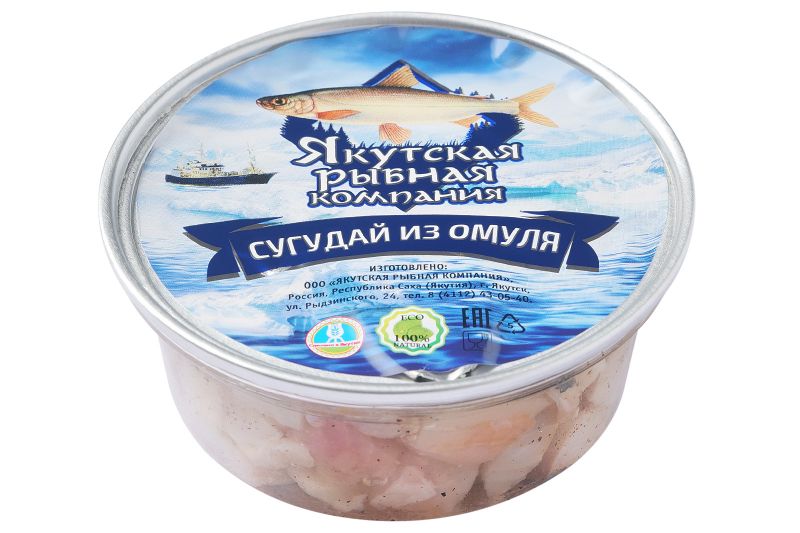 

Сугудай Якутская рыбная компания из омуля 180 г