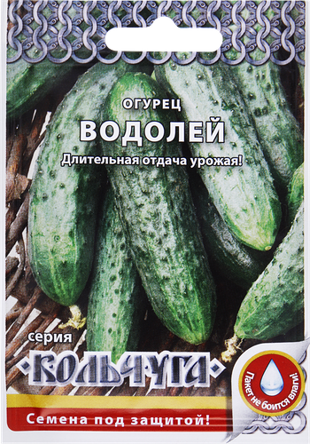 Семена РУССКИЙ ОГОРОД Кольчуга, Огурец Водолей, 0,3г