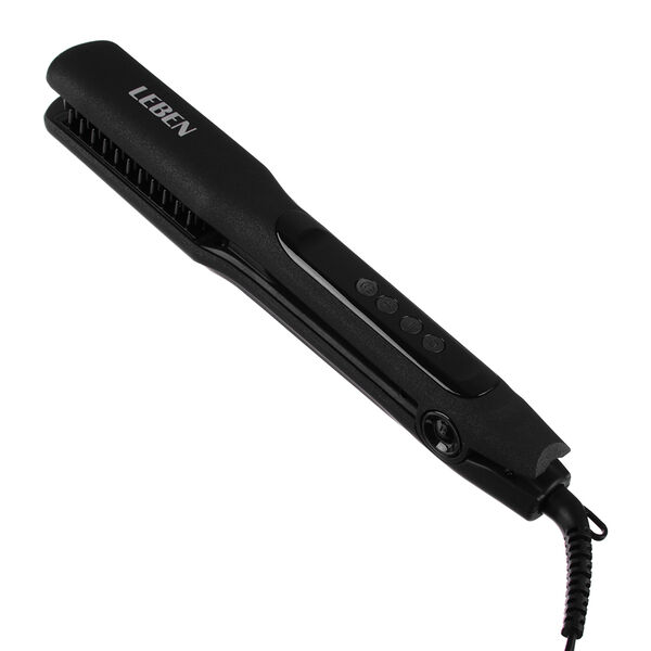 Leben расческа-выпрямитель с функцией увлажнения, электронное управление, led-экран, 80 вт, 80-230°c