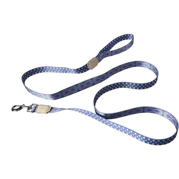 Поводок для собак Foxie Splashes 2.5х200см голубой