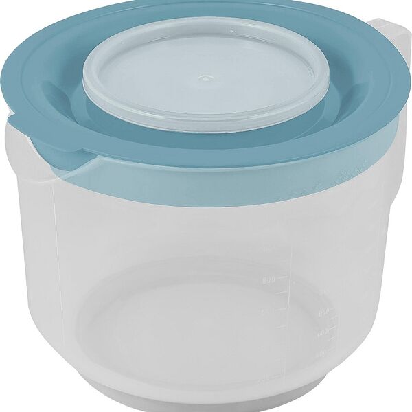 Емкость для миксера мерная с крышкой 2л голубой океан