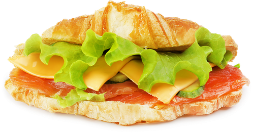 Круассан ЛЕНТА FRESH с лососем и соусом Тар-тар, 170 г